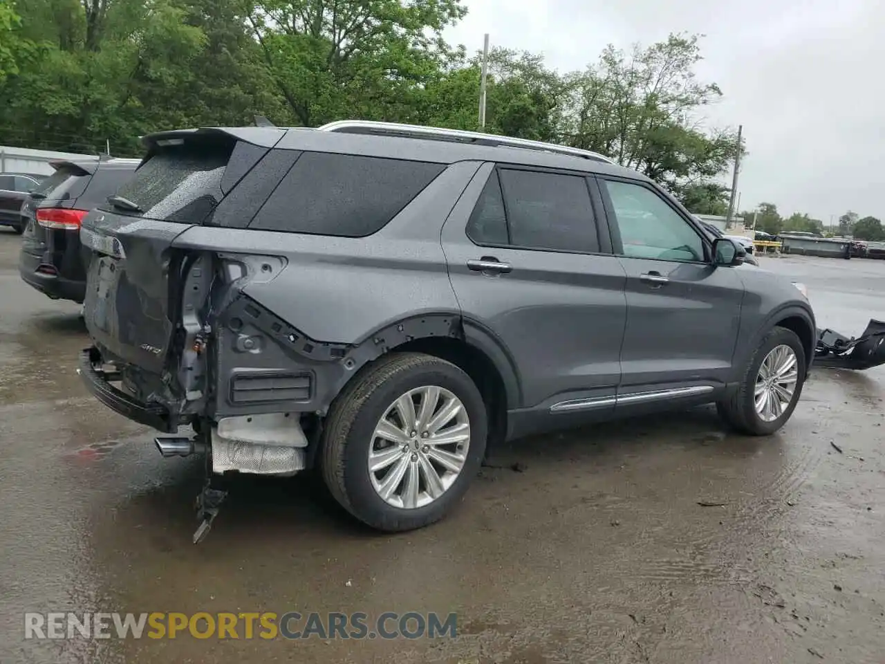 3 Photograph of a damaged car 1FMSK8FH6MGB92399 FORD EXPLORER 2021