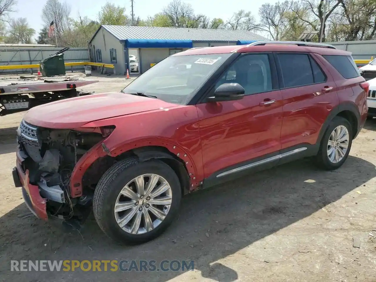 1 Photograph of a damaged car 1FMSK8FH7MGA46156 FORD EXPLORER 2021