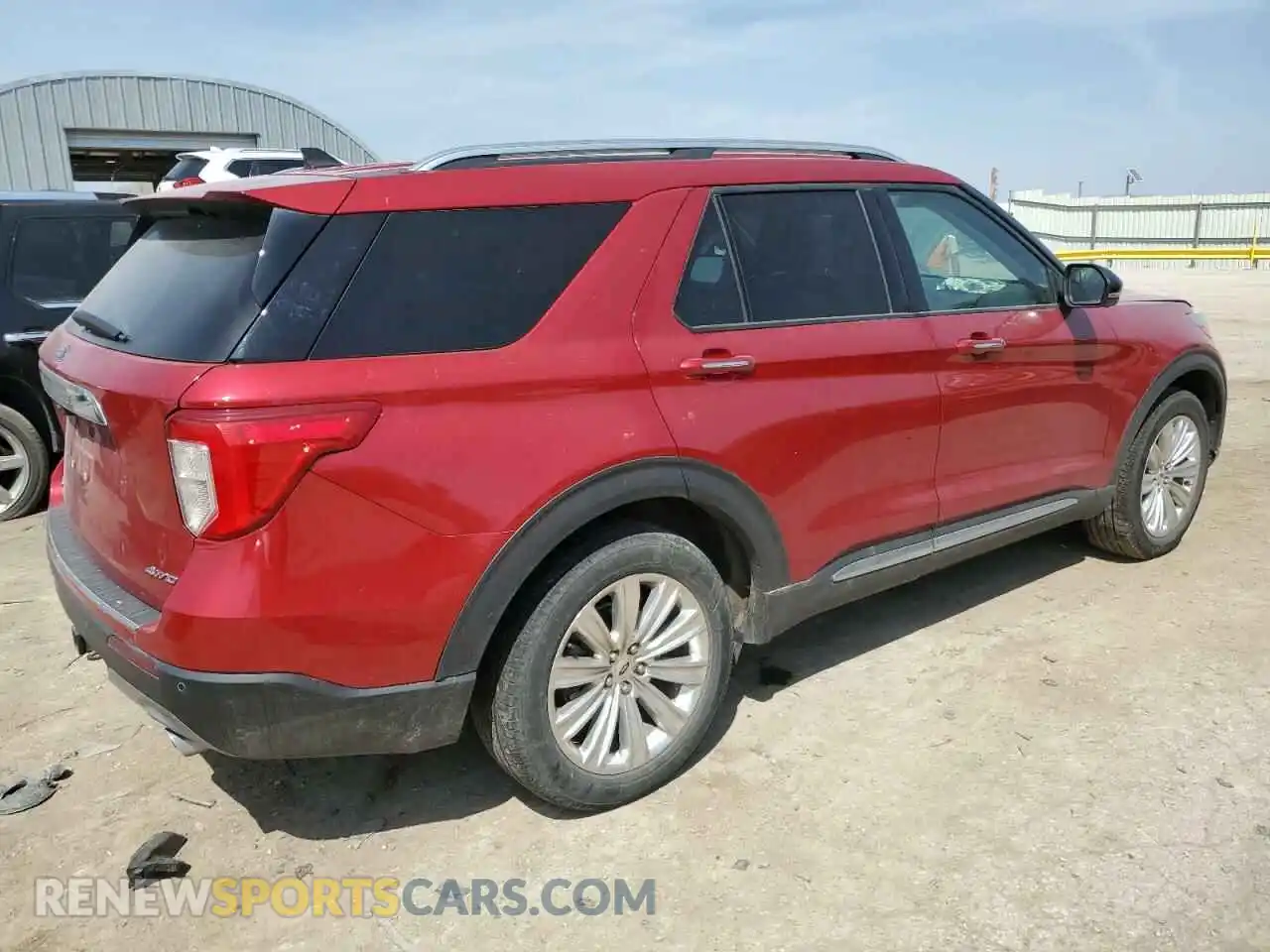 3 Photograph of a damaged car 1FMSK8FH7MGA46156 FORD EXPLORER 2021