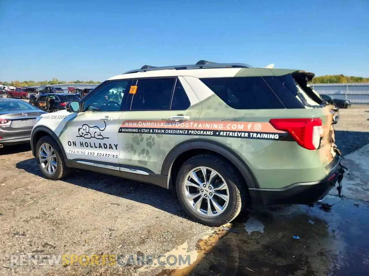 2 Фотография поврежденного автомобиля 1FMSK8FH7MGC48009 FORD EXPLORER 2021