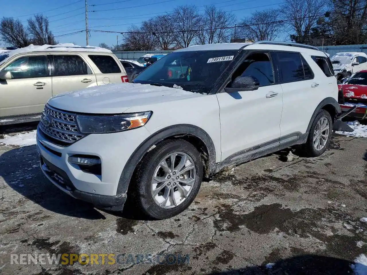 1 Фотография поврежденного автомобиля 1FMSK8FH8MGA85886 FORD EXPLORER 2021