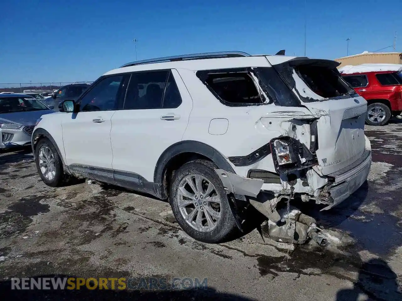 2 Фотография поврежденного автомобиля 1FMSK8FH8MGA85886 FORD EXPLORER 2021