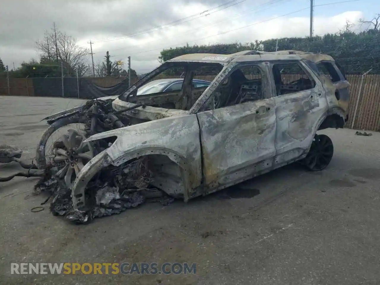 1 Photograph of a damaged car 1FMSK8FH8MGB52096 FORD EXPLORER 2021