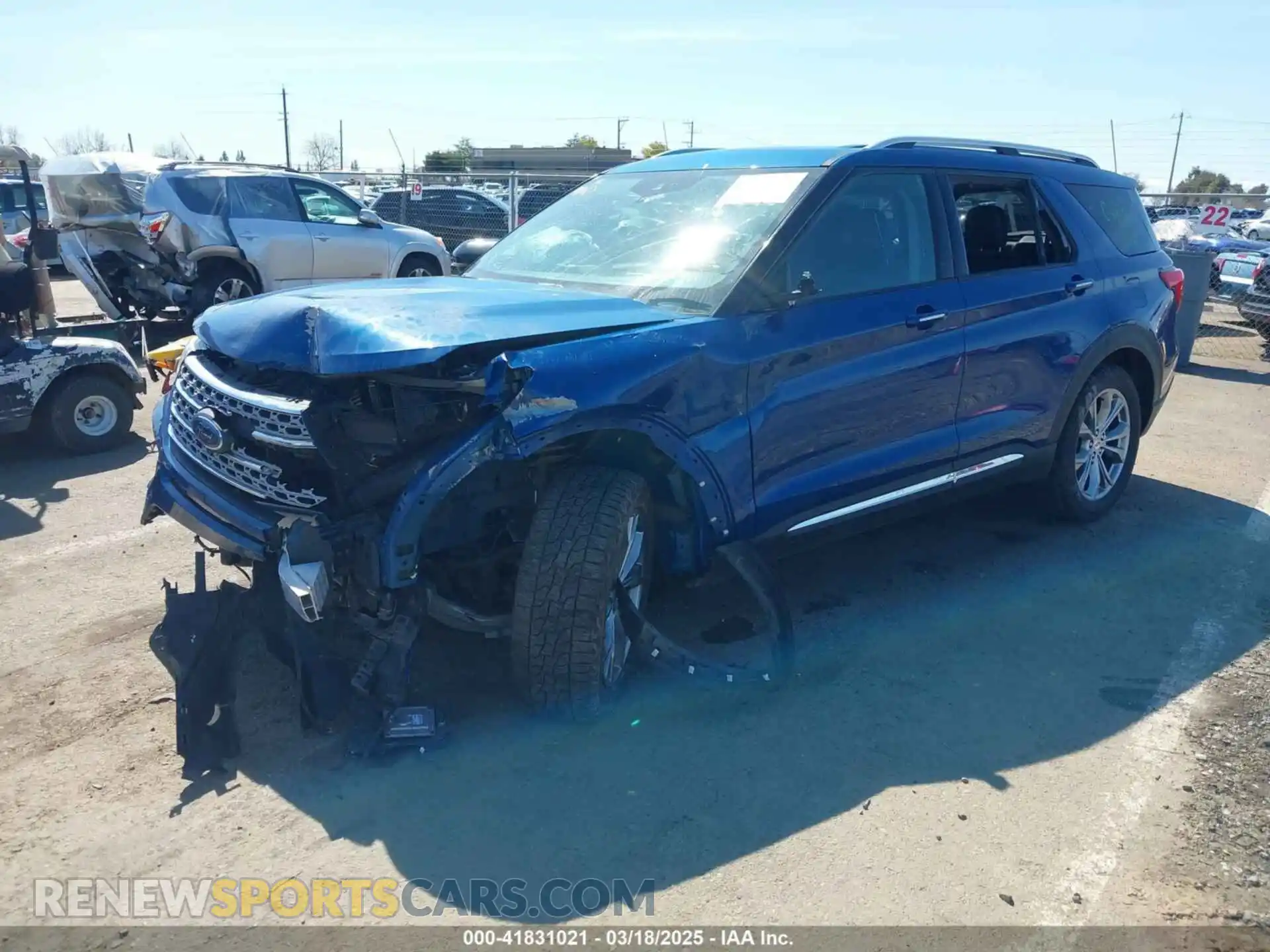2 Photograph of a damaged car 1FMSK8FH8MGB52907 FORD EXPLORER 2021