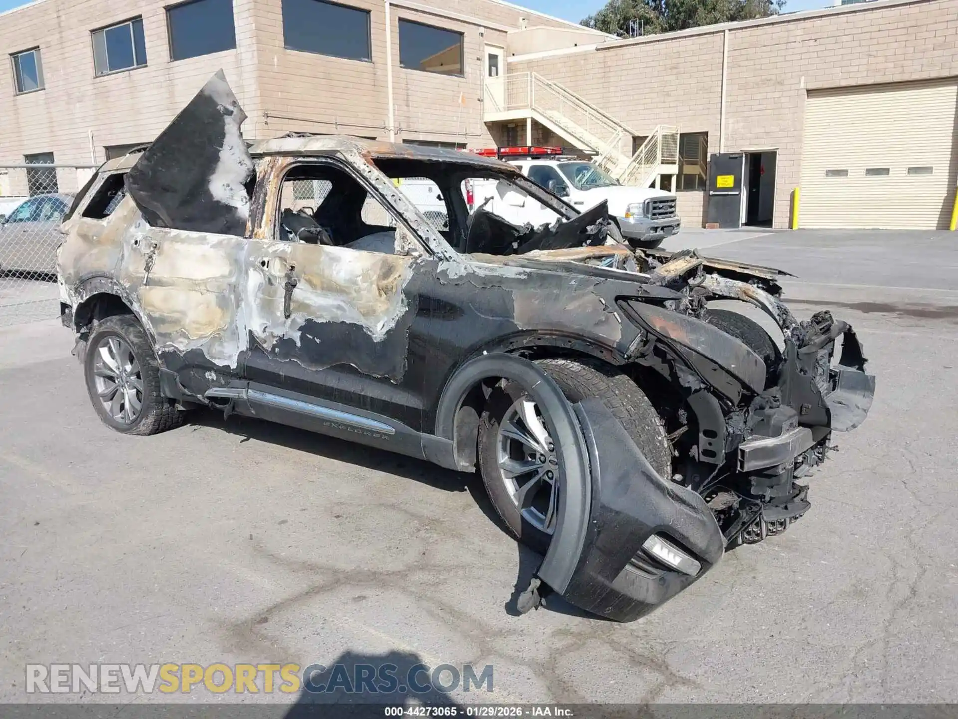 1 Photograph of a damaged car 1FMSK8FH8MGB72719 FORD EXPLORER 2021