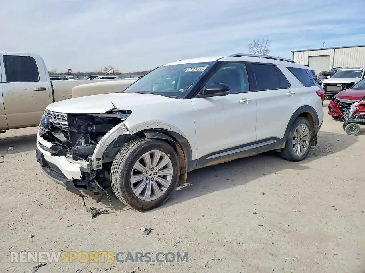 1 Photograph of a damaged car 1FMSK8FH9MGA62469 FORD EXPLORER 2021