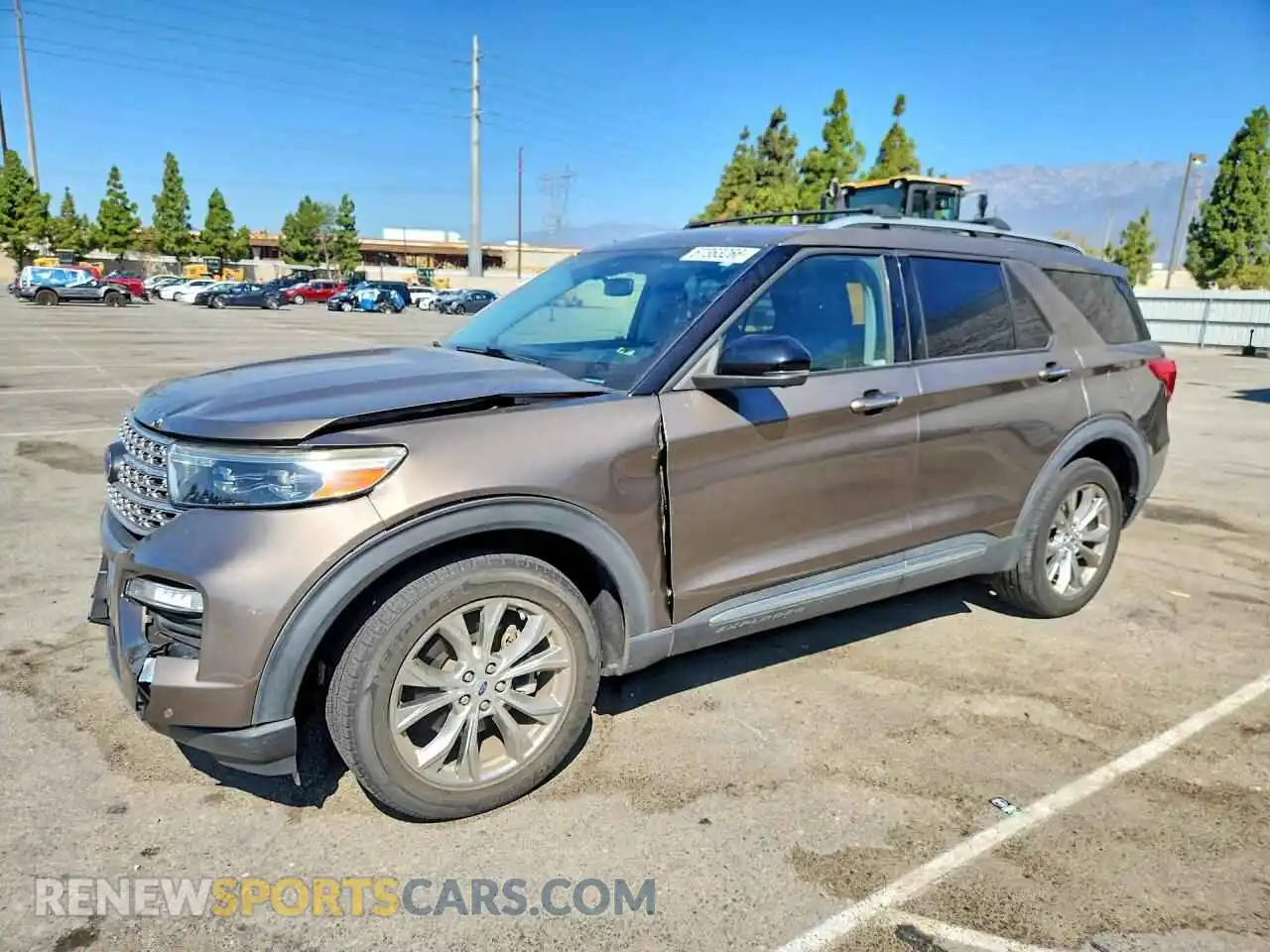 1 Photograph of a damaged car 1FMSK8FHXMGB06981 FORD EXPLORER 2021