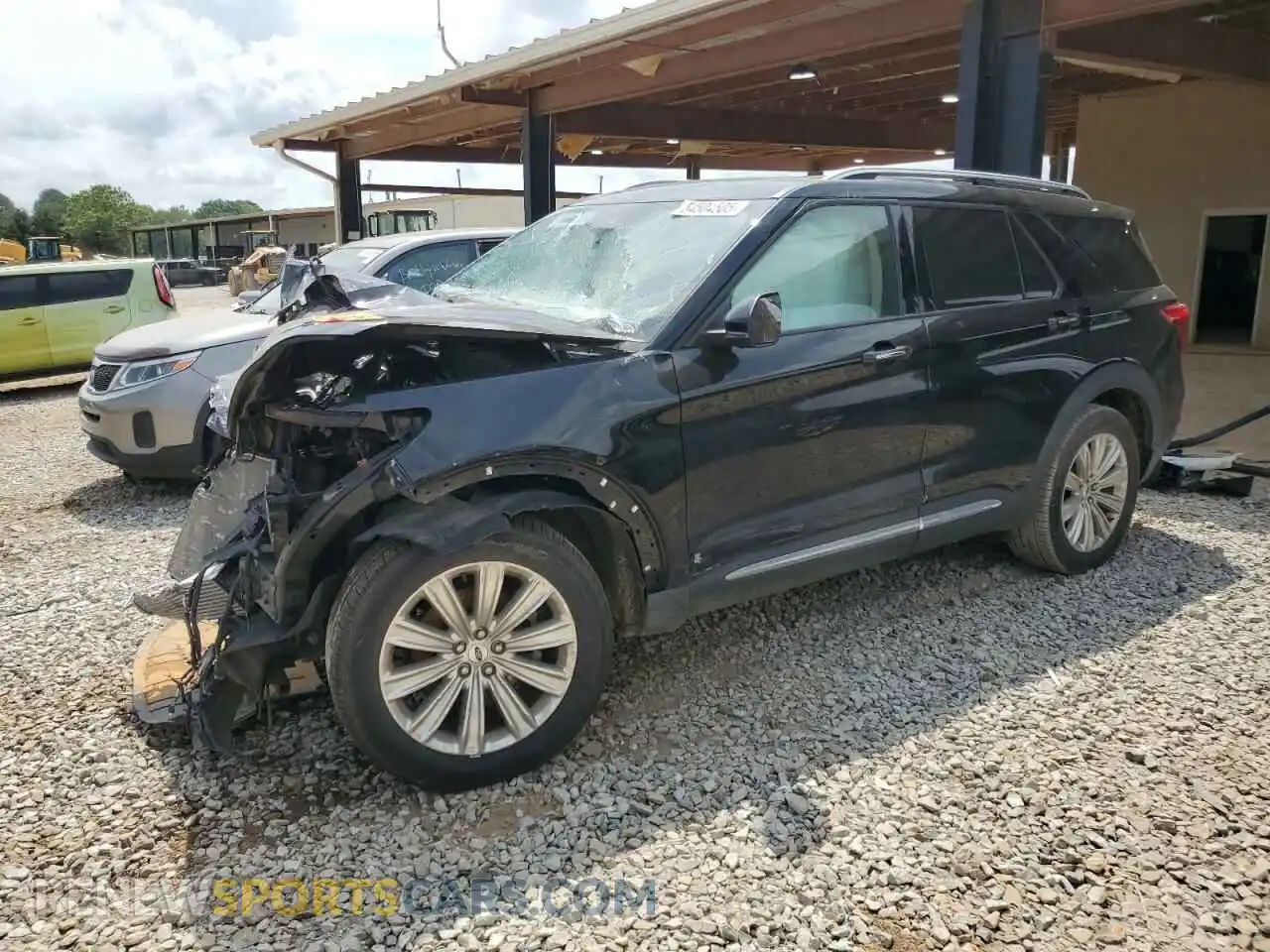 1 Photograph of a damaged car 1FMSK8FHXMGB48650 FORD EXPLORER 2021
