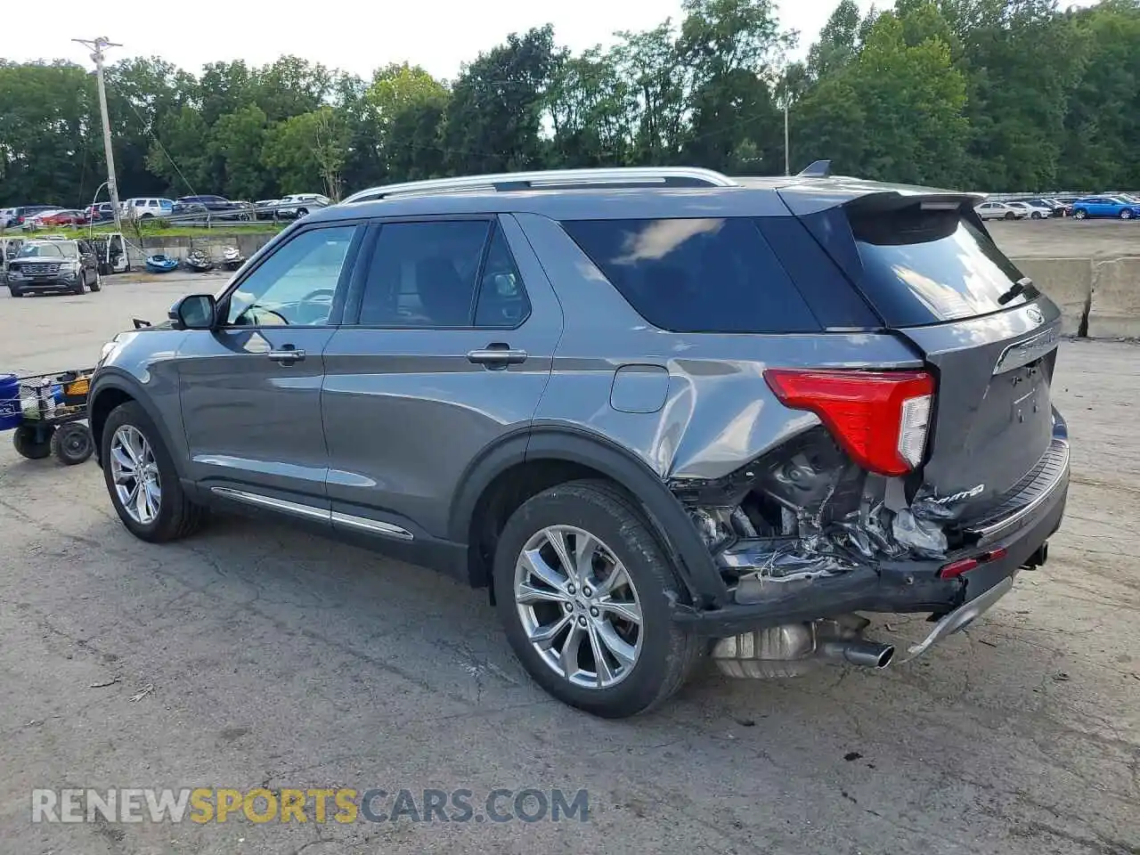 2 Фотография поврежденного автомобиля 1FMSK8FHXMGC04005 FORD EXPLORER 2021