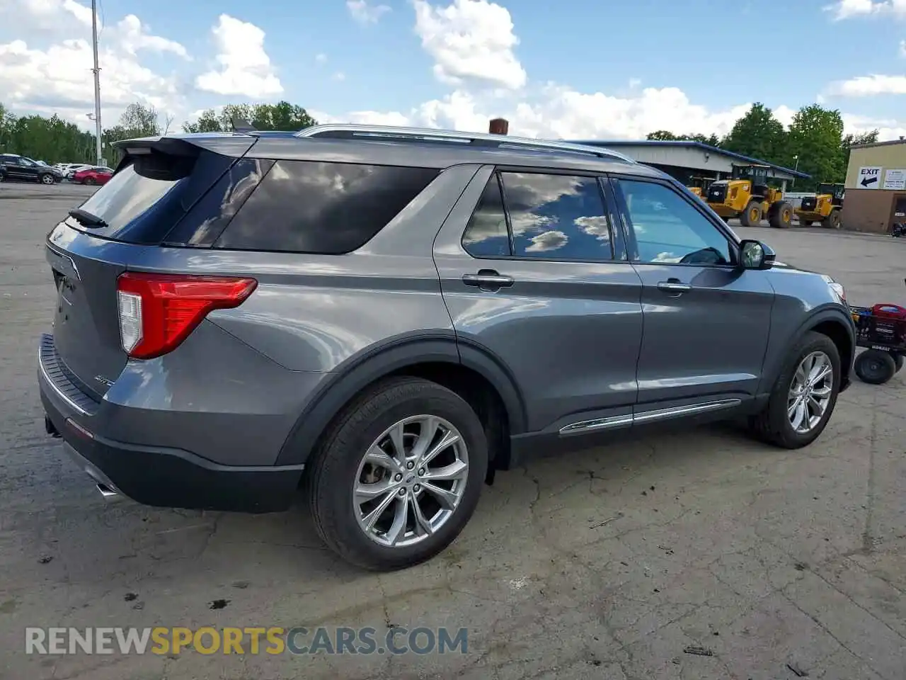 3 Фотография поврежденного автомобиля 1FMSK8FHXMGC04005 FORD EXPLORER 2021