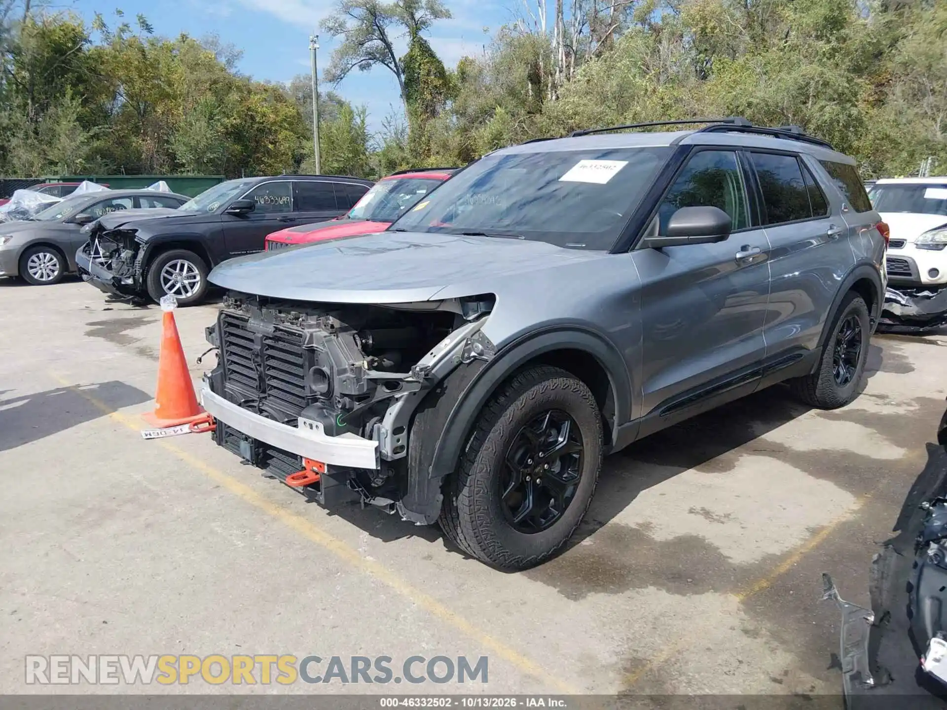 2 Photograph of a damaged car 1FMSK8JH1MGC42133 FORD EXPLORER 2021