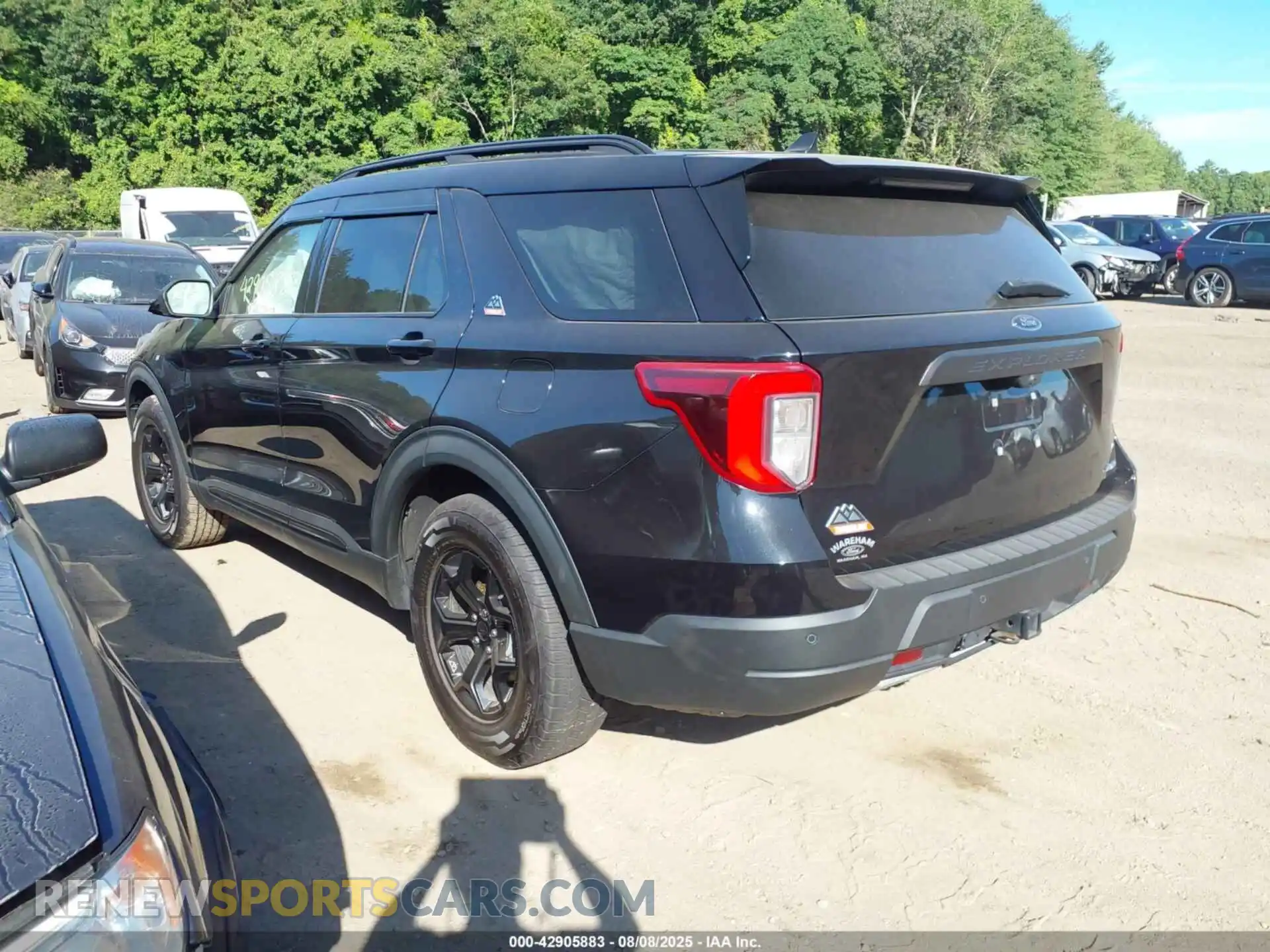 3 Photograph of a damaged car 1FMSK8JH2MGC45932 FORD EXPLORER 2021