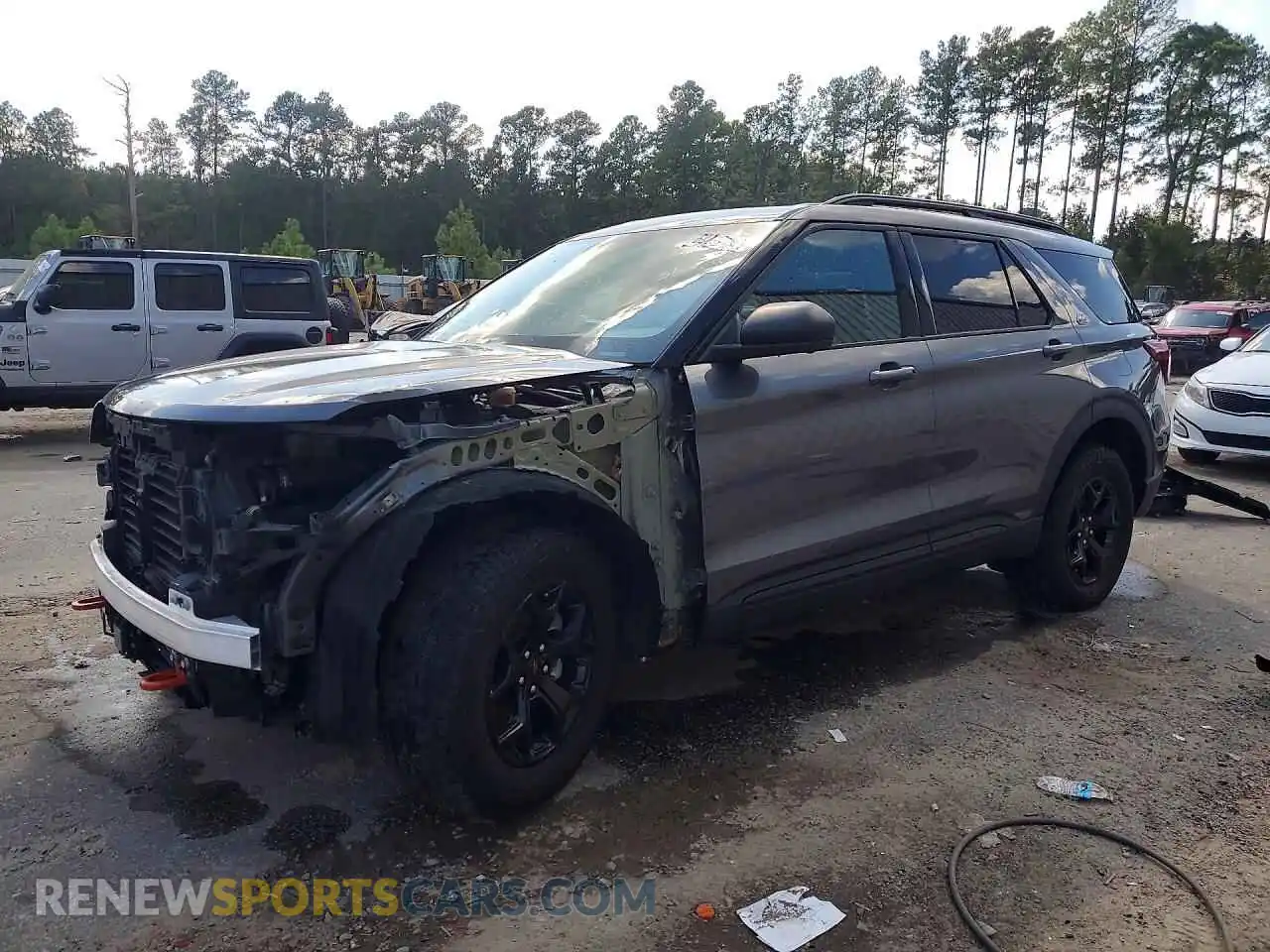 1 fotografías del automóvil dañado 1FMSK8JH4MGC26105 FORD EXPLORER 2021