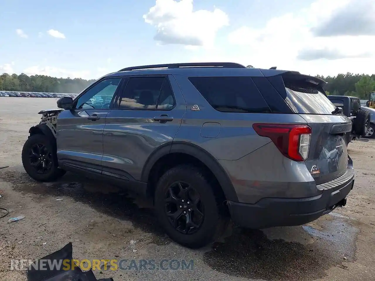 2 fotografías del automóvil dañado 1FMSK8JH4MGC26105 FORD EXPLORER 2021