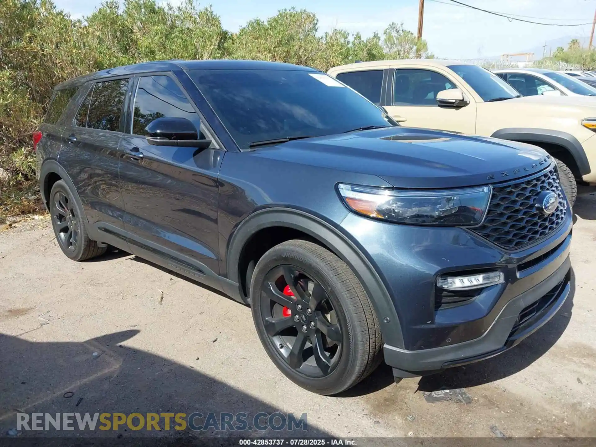 1 Photograph of a damaged car 1FM5K7GC1NGA93095 FORD EXPLORER 2022