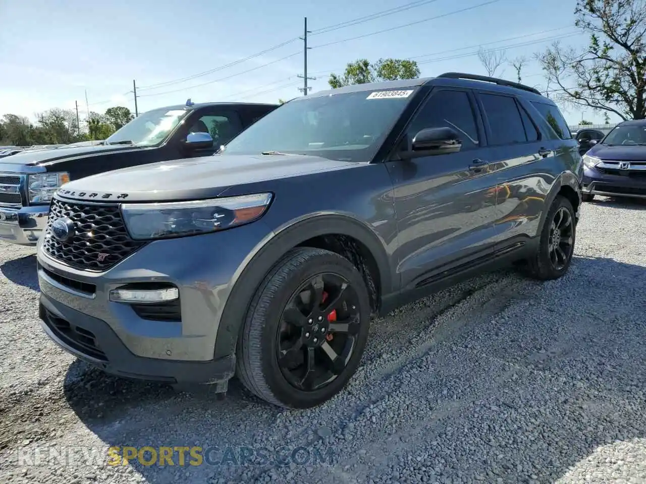 1 Photograph of a damaged car 1FM5K7GC2NGA16557 FORD EXPLORER 2022