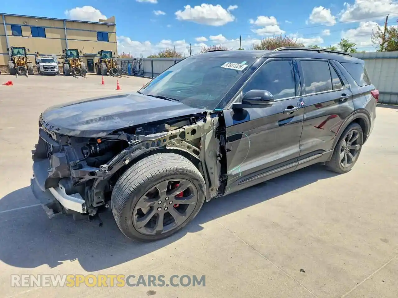 1 Фотография поврежденного автомобиля 1FM5K7GC3NGB00760 FORD EXPLORER 2022