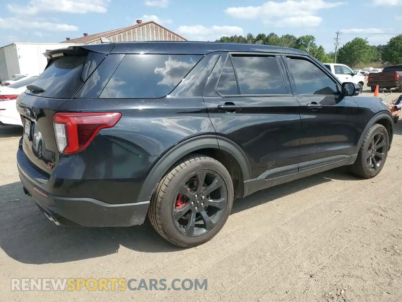 3 Photograph of a damaged car 1FM5K7GC9NGA57395 FORD EXPLORER 2022