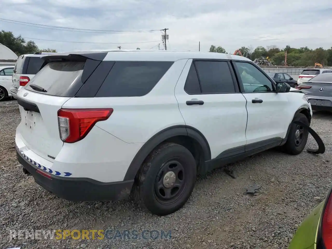 3 Photograph of a damaged car 1FM5K8AB1NGB49221 FORD EXPLORER 2022