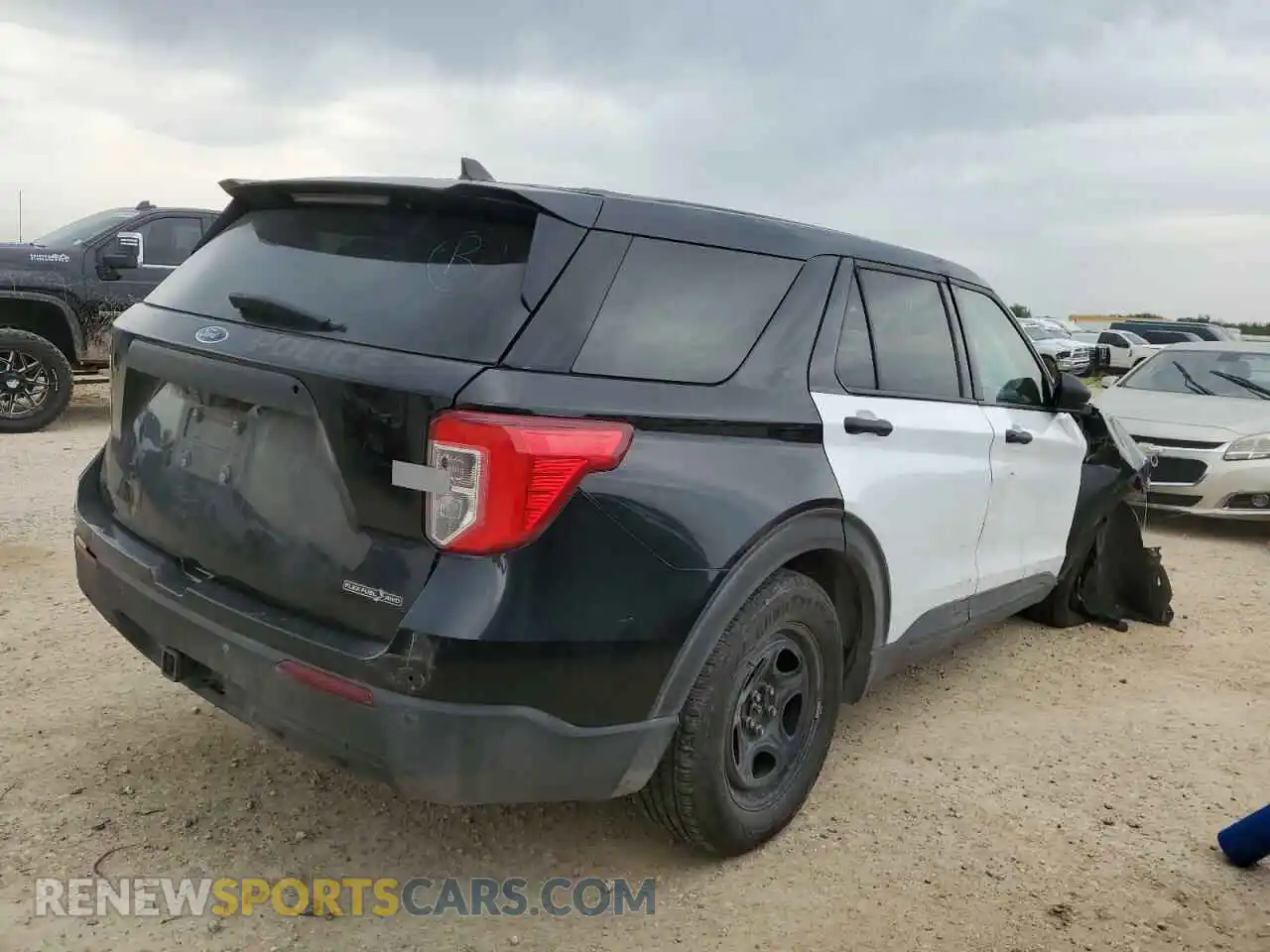 3 Photograph of a damaged car 1FM5K8AB1NGC24306 FORD EXPLORER 2022