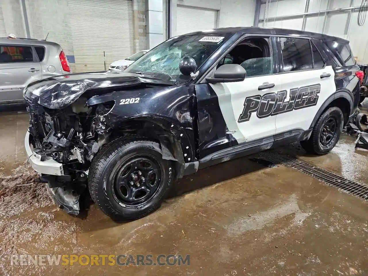 1 Photograph of a damaged car 1FM5K8AB2NGA27631 FORD EXPLORER 2022
