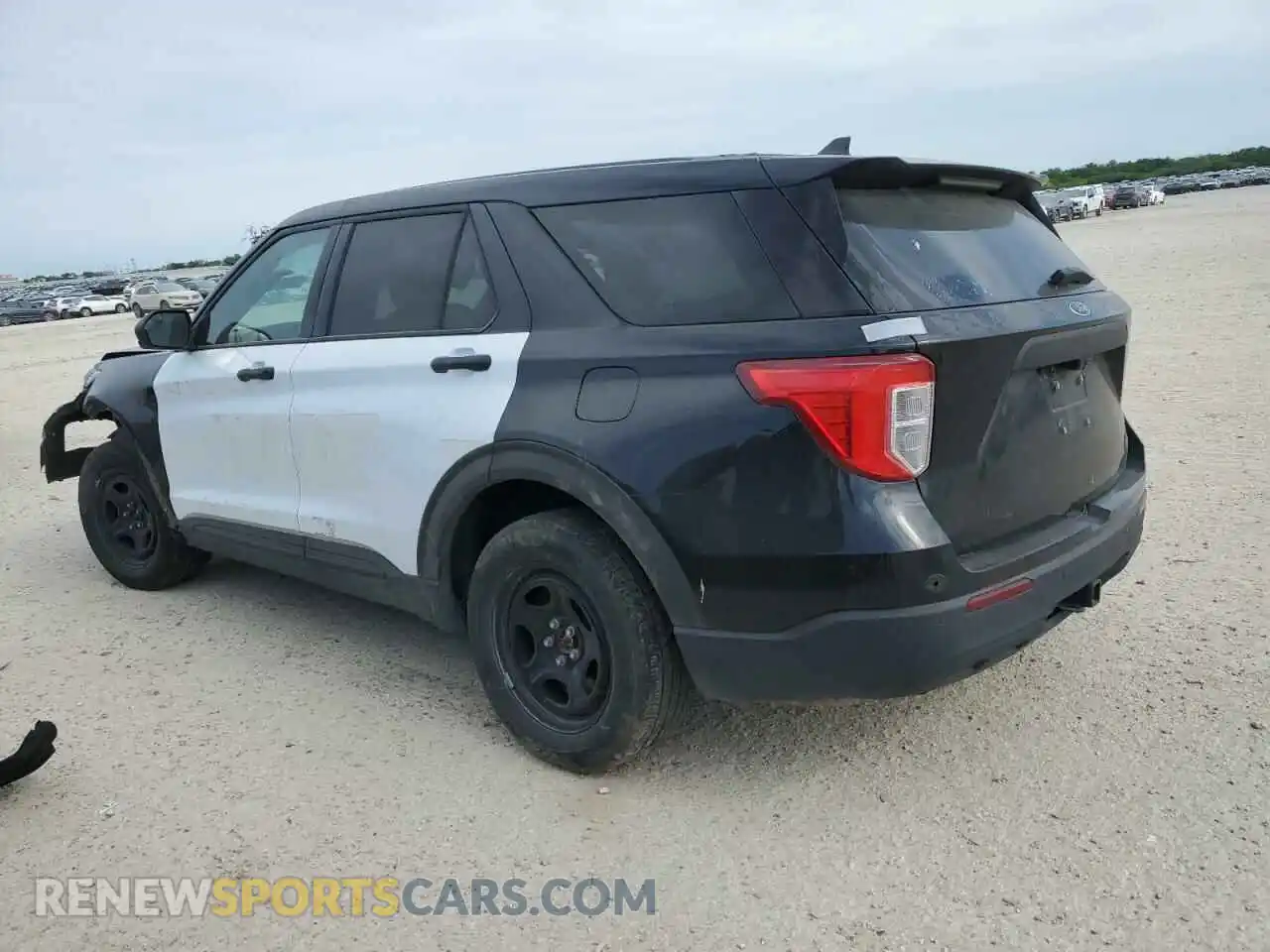 2 fotografías del automóvil dañado 1FM5K8AB2NGA57924 FORD EXPLORER 2022