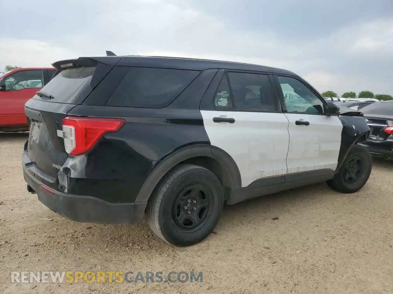3 Photograph of a damaged car 1FM5K8AB2NGA58118 FORD EXPLORER 2022