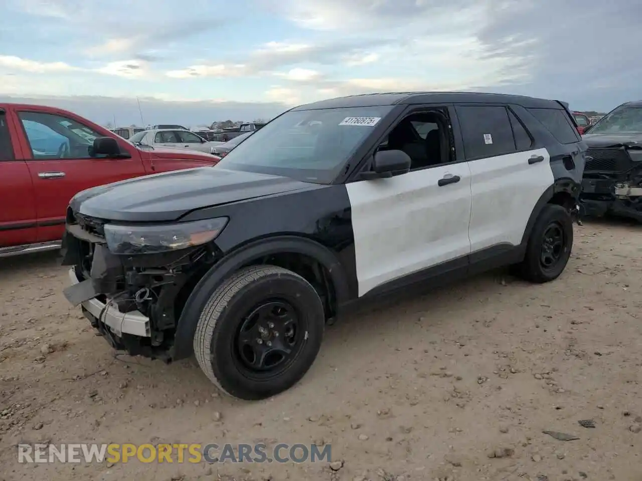 1 Photograph of a damaged car 1FM5K8AB2NGC24377 FORD EXPLORER 2022