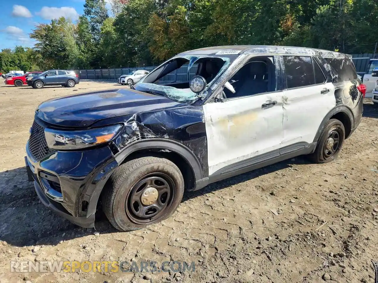 1 fotografías del automóvil dañado 1FM5K8AB3NGA27427 FORD EXPLORER 2022