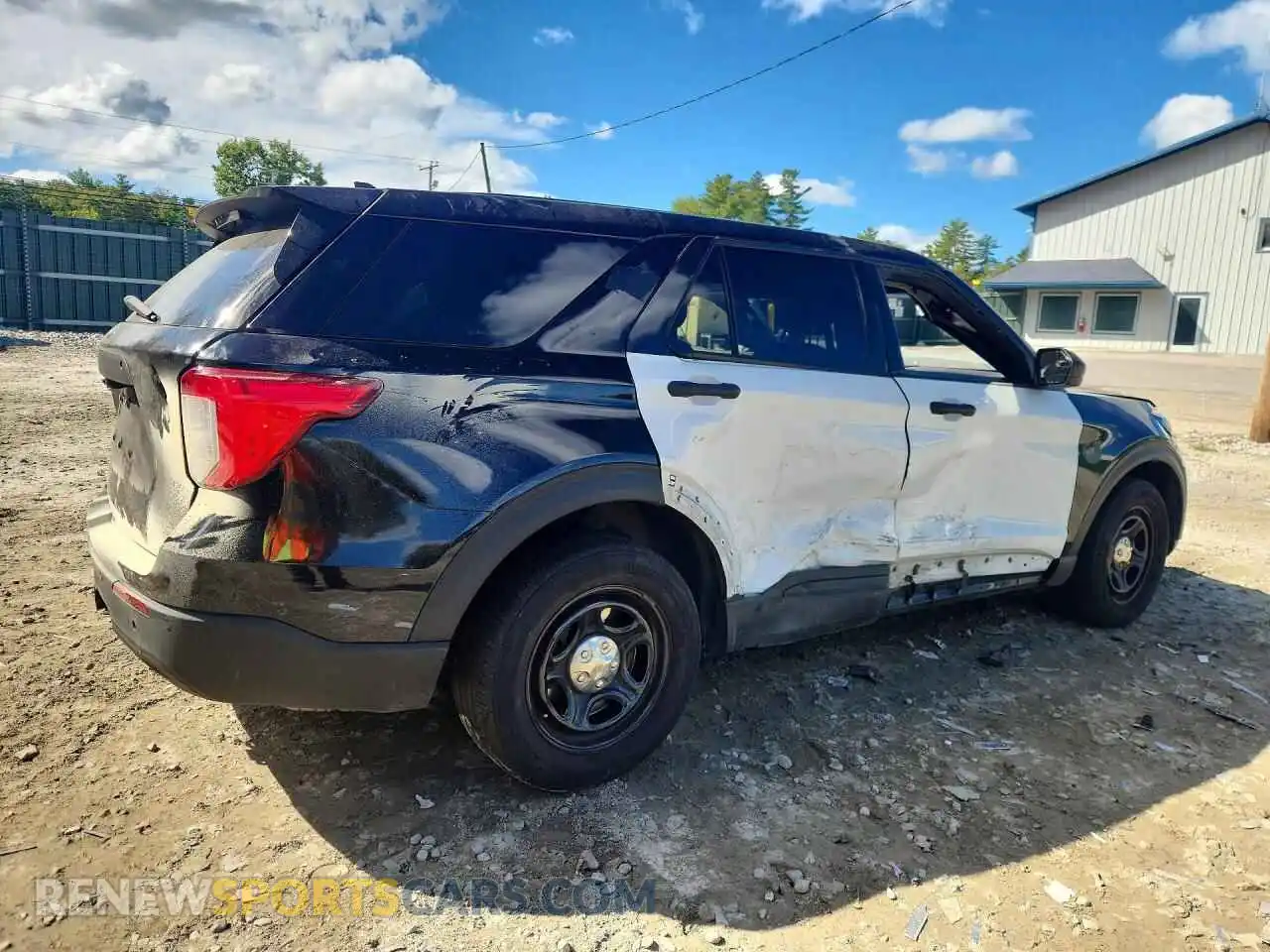 3 fotografías del automóvil dañado 1FM5K8AB3NGA27427 FORD EXPLORER 2022