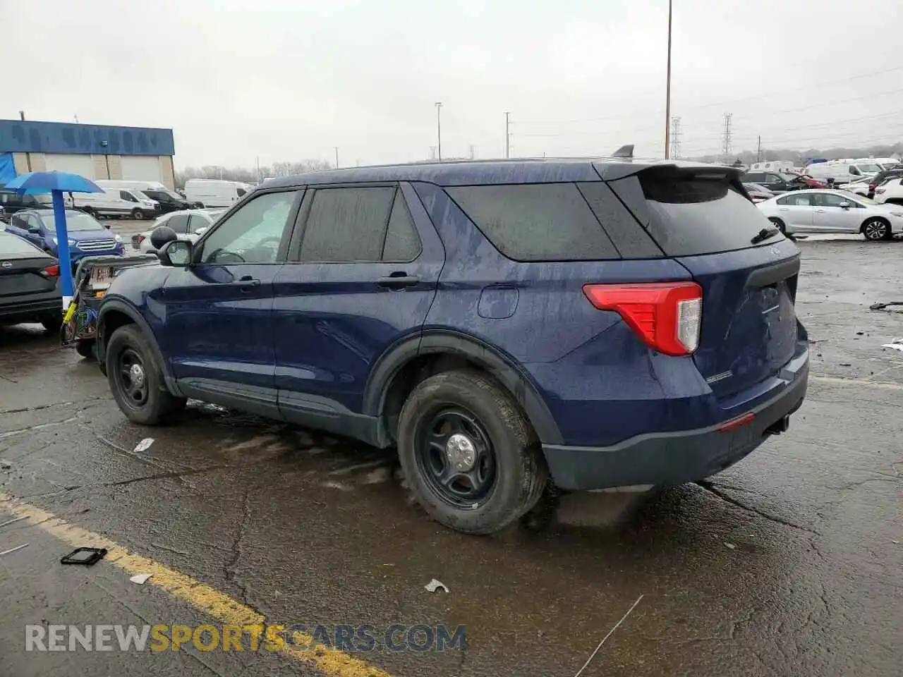 2 Photograph of a damaged car 1FM5K8AB3NGB23767 FORD EXPLORER 2022