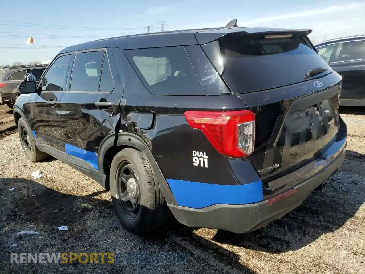 2 fotografías del automóvil dañado 1FM5K8AB3NGB75500 FORD EXPLORER 2022