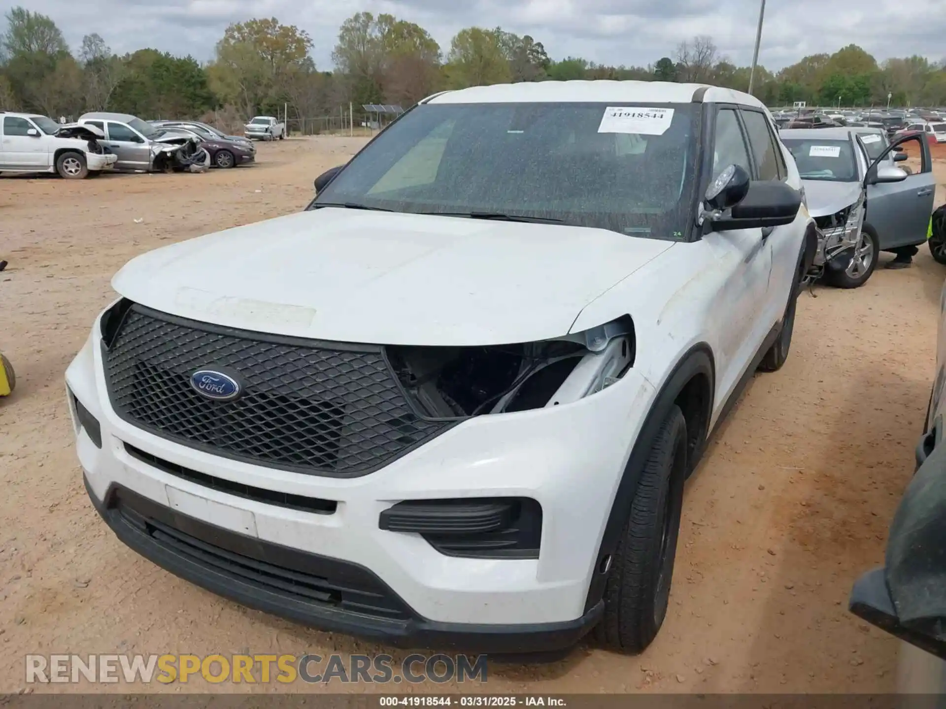 2 Photograph of a damaged car 1FM5K8AB4NGA07672 FORD EXPLORER 2022