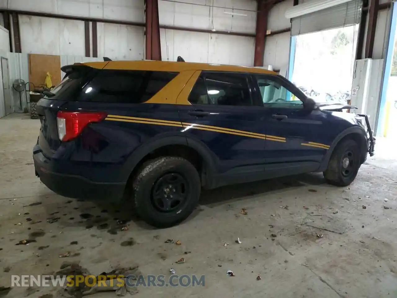 3 Photograph of a damaged car 1FM5K8AB5NGA42219 FORD EXPLORER 2022