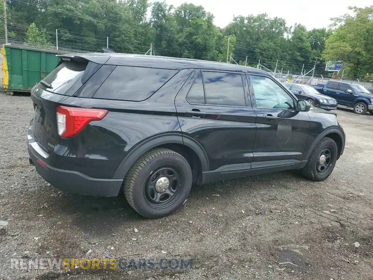 3 Photograph of a damaged car 1FM5K8AB5NGC42906 FORD EXPLORER 2022