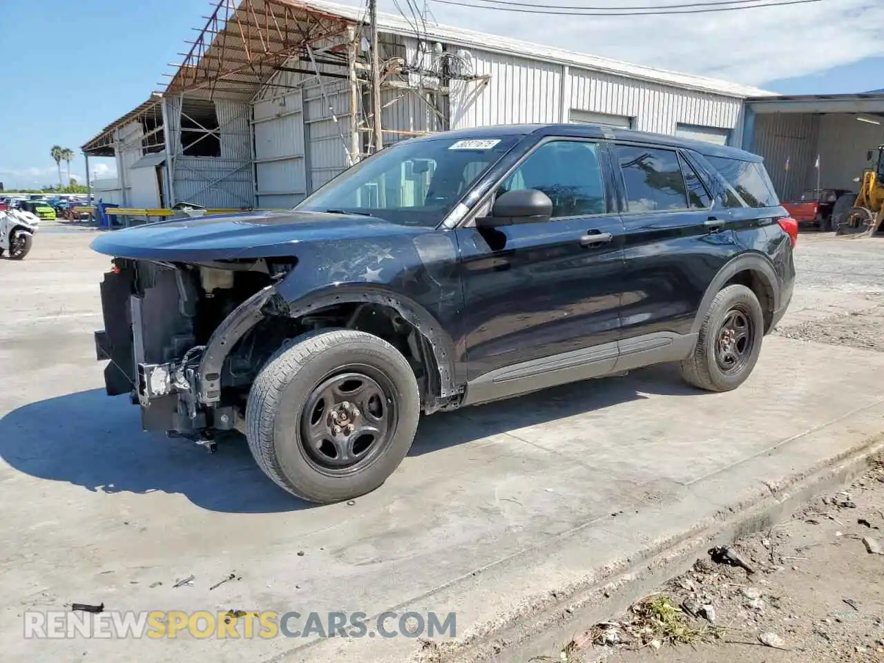 1 Photograph of a damaged car 1FM5K8AB6NGA28569 FORD EXPLORER 2022