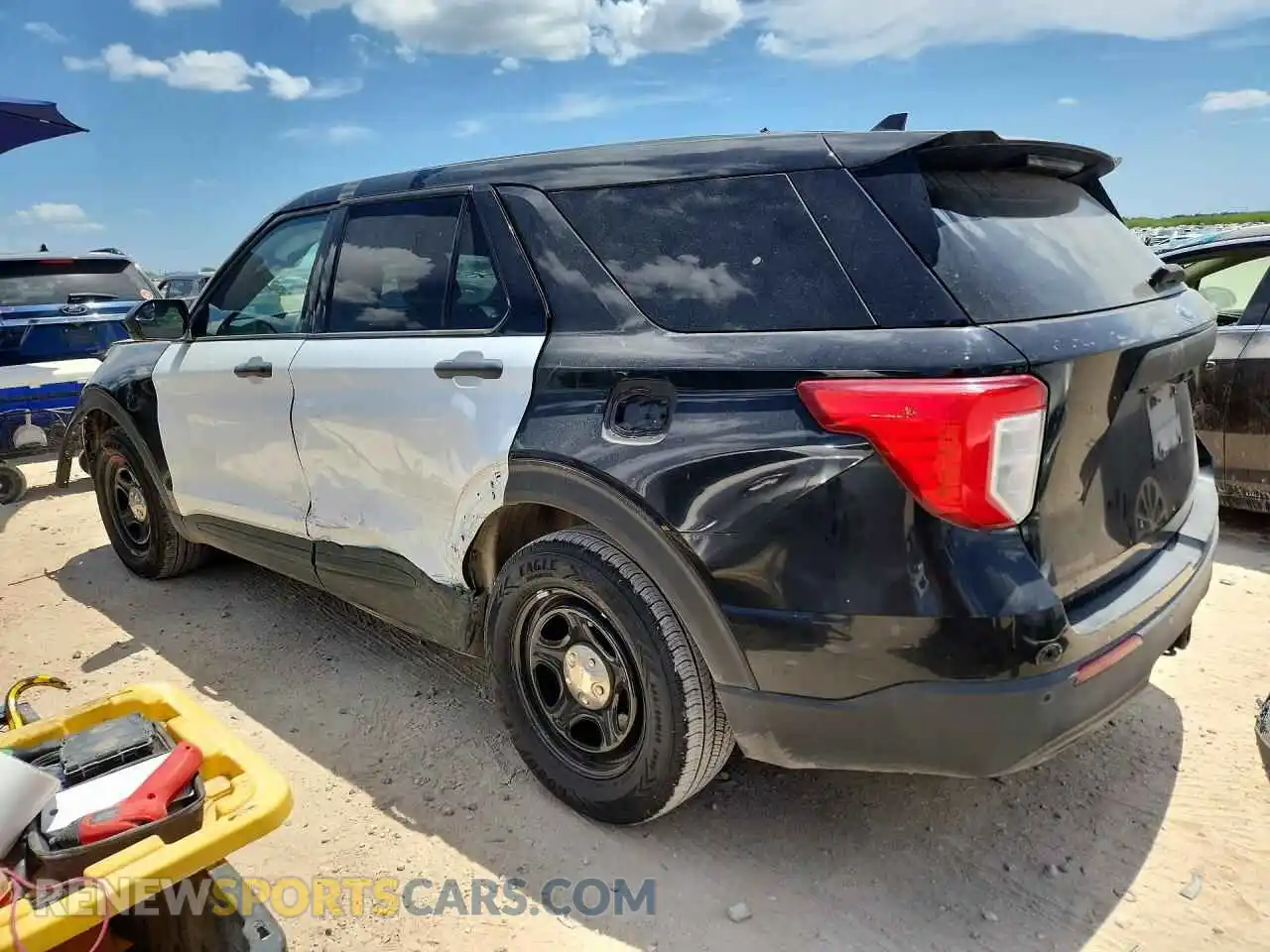 2 Photograph of a damaged car 1FM5K8AB6NGA48241 FORD EXPLORER 2022