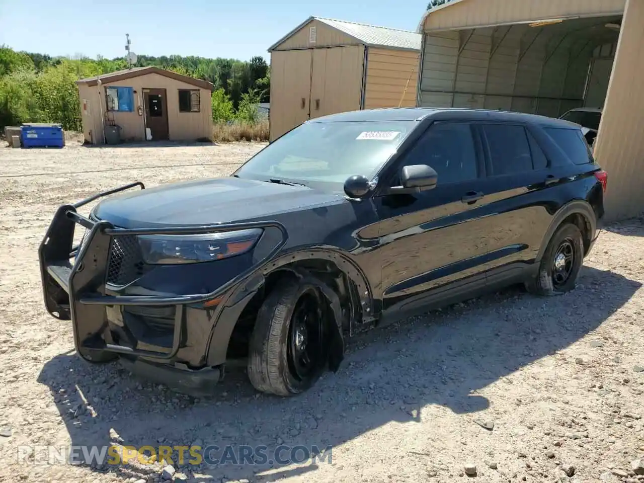 1 Photograph of a damaged car 1FM5K8AB7NGA41606 FORD EXPLORER 2022