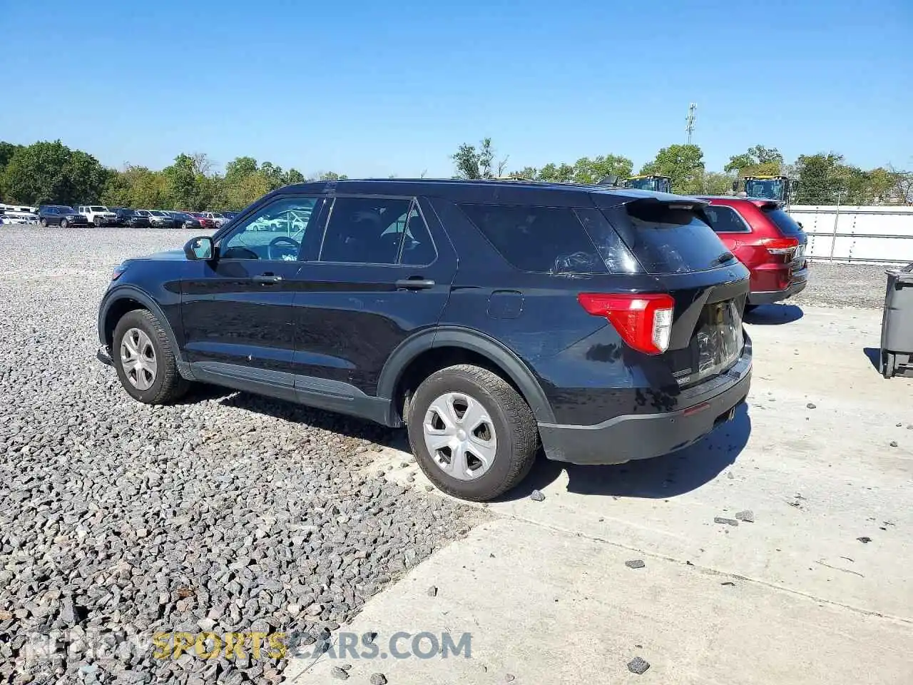 2 fotografías del automóvil dañado 1FM5K8AB7NGA50256 FORD EXPLORER 2022