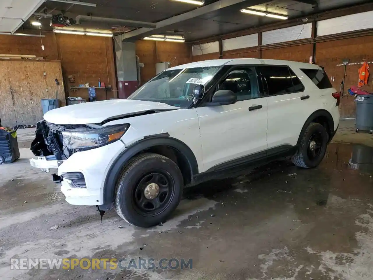1 Photograph of a damaged car 1FM5K8AB7NGB76763 FORD EXPLORER 2022