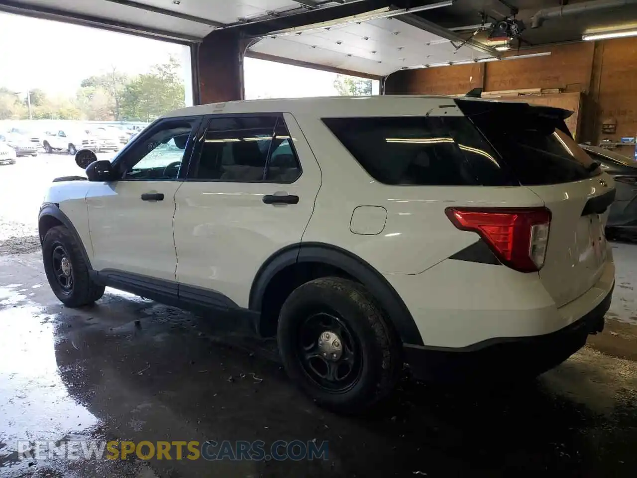 2 Photograph of a damaged car 1FM5K8AB7NGB76763 FORD EXPLORER 2022