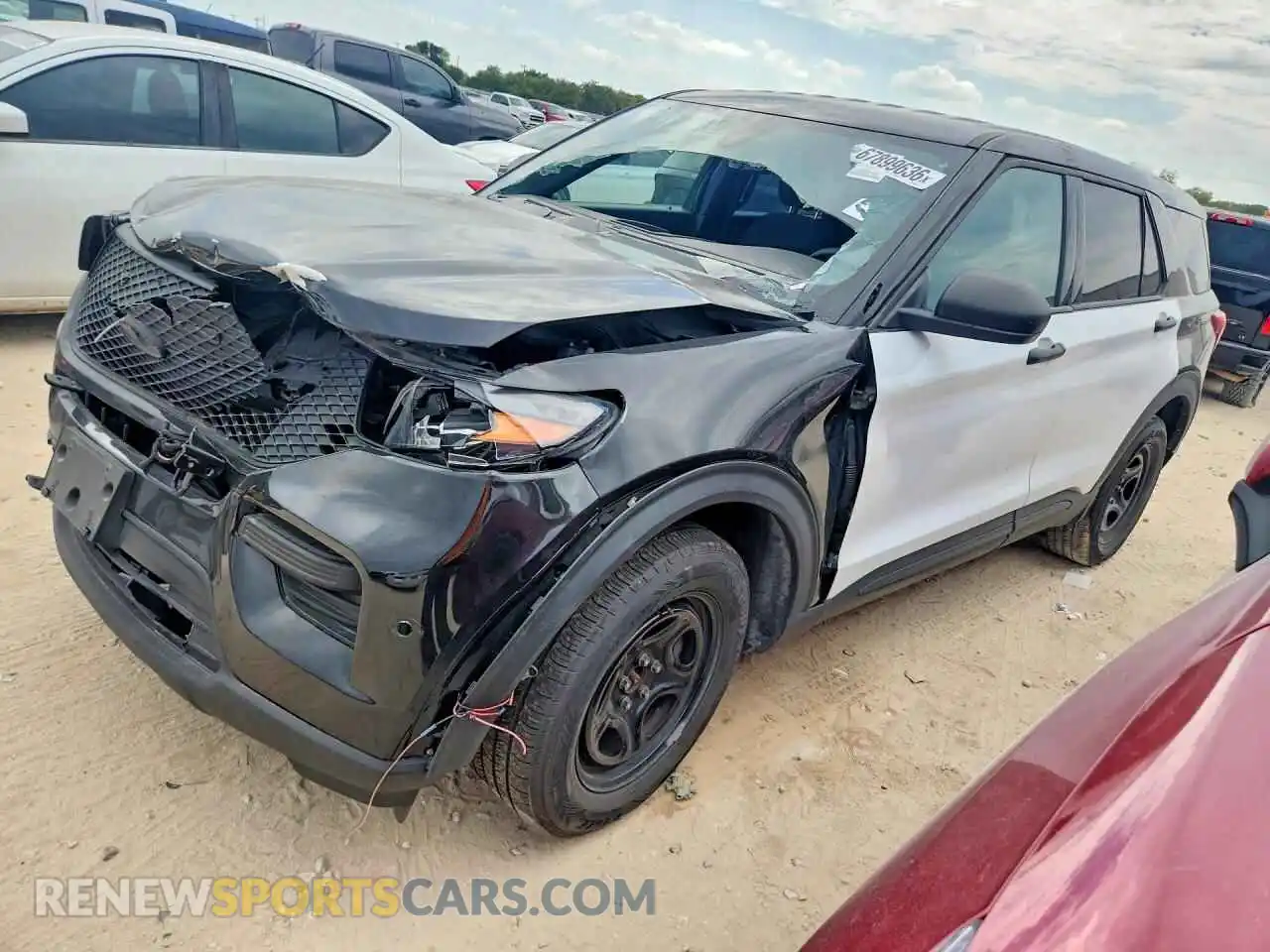 1 Фотография поврежденного автомобиля 1FM5K8AB7NGC24648 FORD EXPLORER 2022