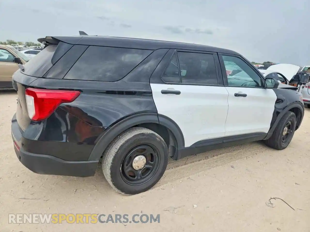 3 Фотография поврежденного автомобиля 1FM5K8AB7NGC24648 FORD EXPLORER 2022