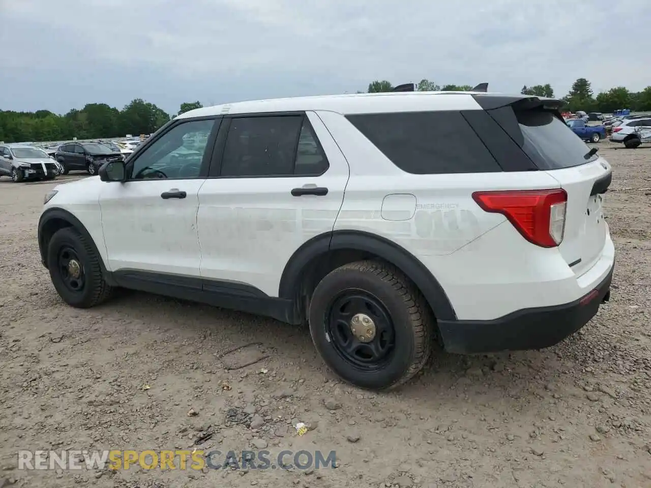 2 Photograph of a damaged car 1FM5K8ABXNGA31863 FORD EXPLORER 2022
