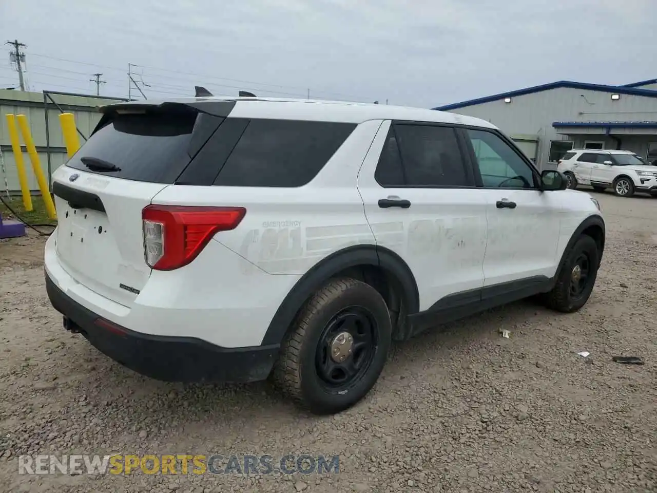 3 Photograph of a damaged car 1FM5K8ABXNGA31863 FORD EXPLORER 2022