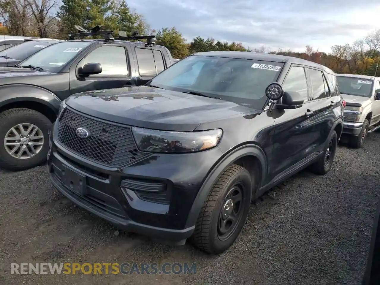 1 Photograph of a damaged car 1FM5K8ABXNGA54303 FORD EXPLORER 2022