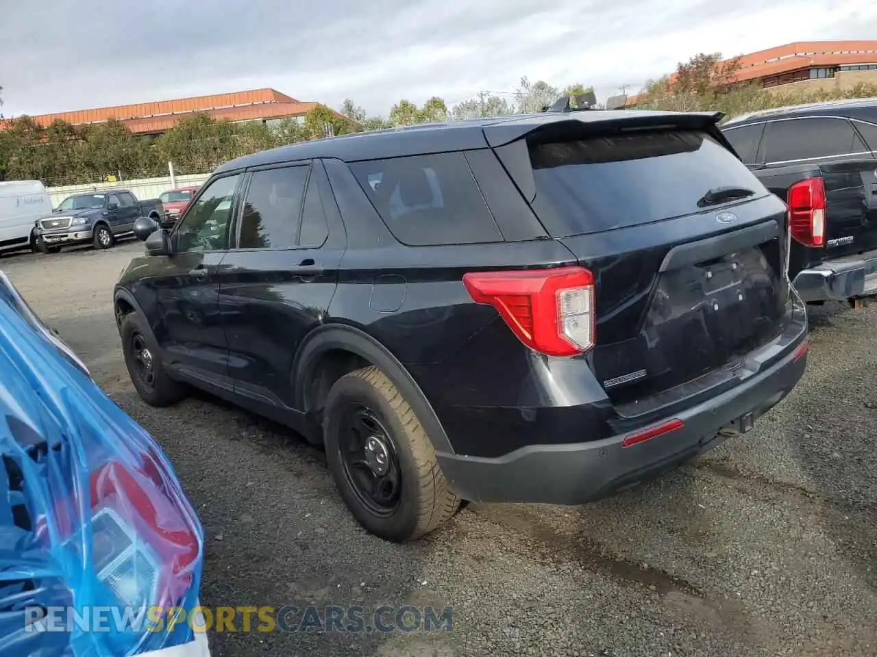 2 Photograph of a damaged car 1FM5K8ABXNGA54303 FORD EXPLORER 2022