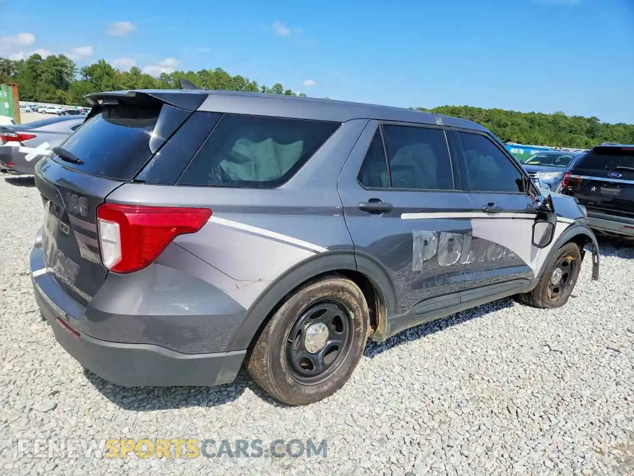 3 Photograph of a damaged car 1FM5K8AC4NGA26425 FORD EXPLORER 2022