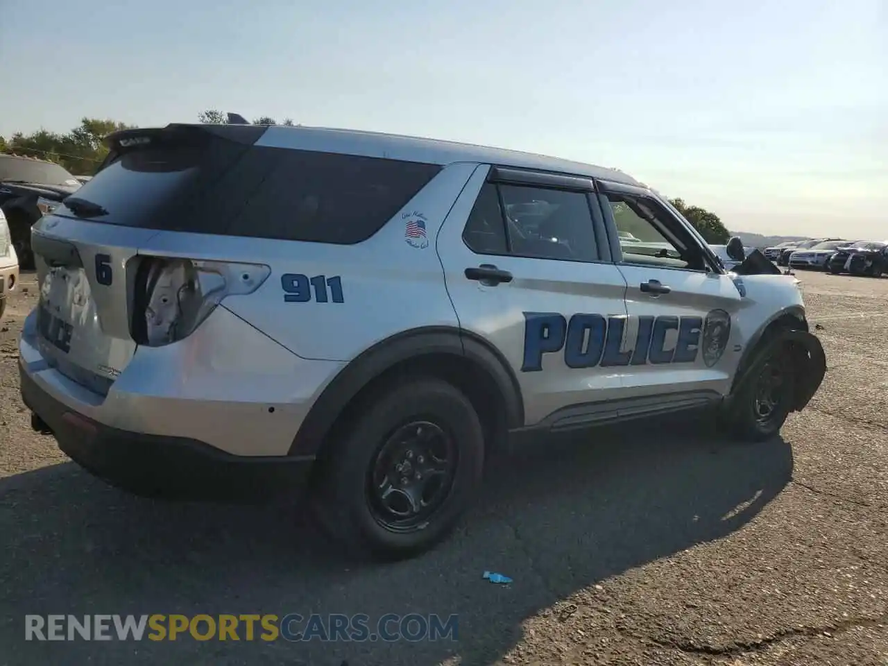3 Photograph of a damaged car 1FM5K8AC7NGC23217 FORD EXPLORER 2022