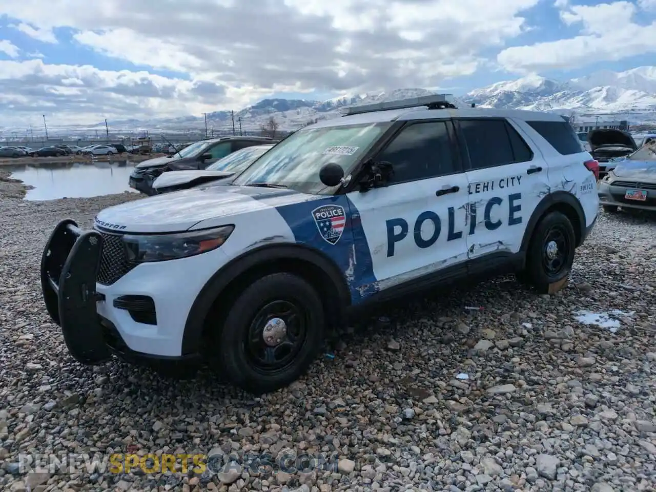 1 Photograph of a damaged car 1FM5K8AC8NGC05986 FORD EXPLORER 2022